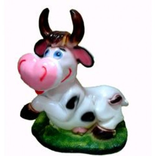 Фигура садовая корова малая 44*37 см.,арт.сф-1243 - фото 1 - id-p176376234