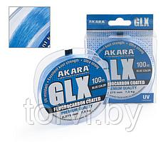 Леска Akara GLX Premium Blue 100 м 0,18 голубая