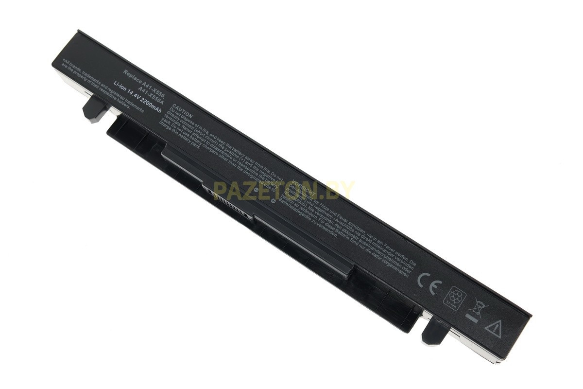 Батарея для ноутбука Asus F550, F550C, F550CA li-ion 14,4v 2200mah черный