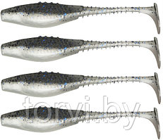 Приманка силиконовая DRAGON BELLY FISH PRO 3"/7,5 см (4 шт) BF30D-01-890