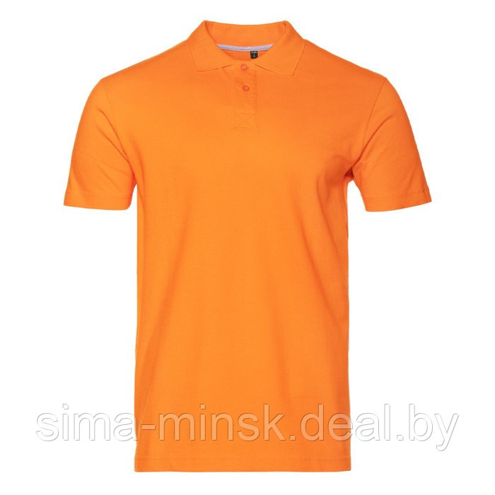 Рубашка унисекс, размер 4XL, цвет оранжевый - фото 1 - id-p178967410