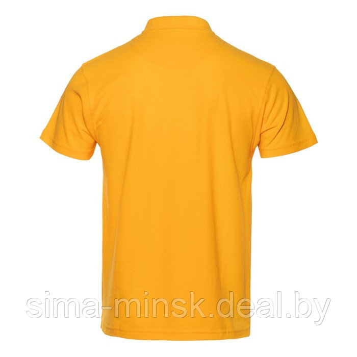 Рубашка мужская, размер XXL, цвет желтый - фото 3 - id-p178967455