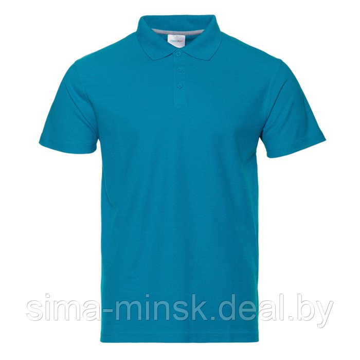 Рубашка мужская, размер L, цвет лазурный - фото 1 - id-p178967469