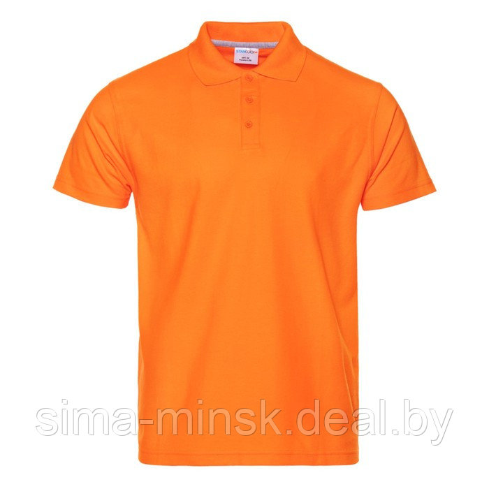 Рубашка мужская, размер M, цвет оранжевый - фото 1 - id-p178967476