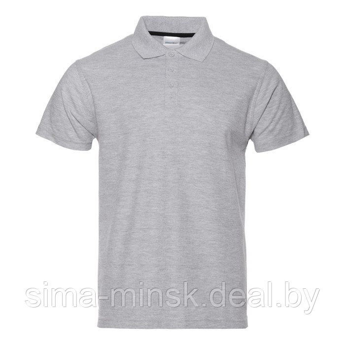 Рубашка мужская, размер M, цвет серый меланж - фото 1 - id-p178967478