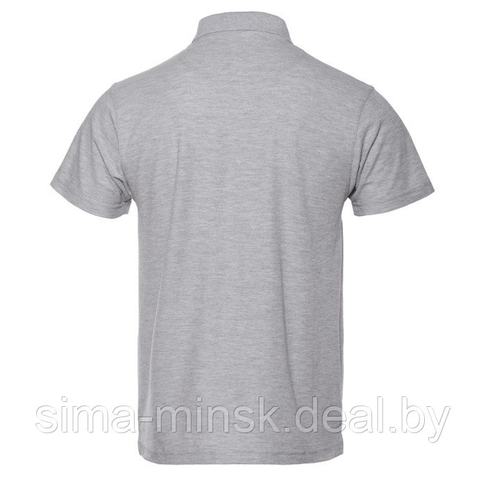 Рубашка мужская, размер M, цвет серый меланж - фото 3 - id-p178967478