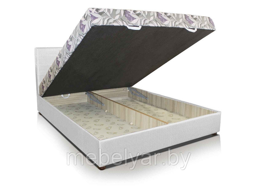 Кровать Камея (встроенный матрас 140х200 см., независимый пружинный блок+кокос) ZMF - фото 2 - id-p163967150