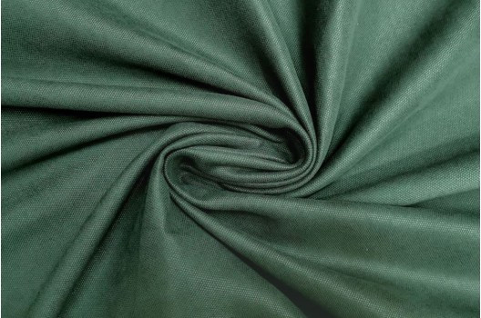 Ткань портьерная канвас зеленый - фото 1 - id-p178968491