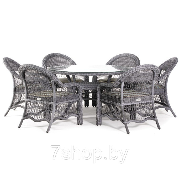 Комплект садовой мебели обеденный SEVILLA, серый - фото 1 - id-p178974902