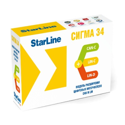 CAN-модуль для автосигнализации STARLINE Sigma 34 - фото 1 - id-p178976464