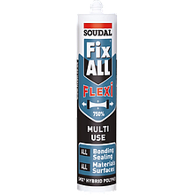 Клей-герметик гибридный Soudal Fix All Flexi