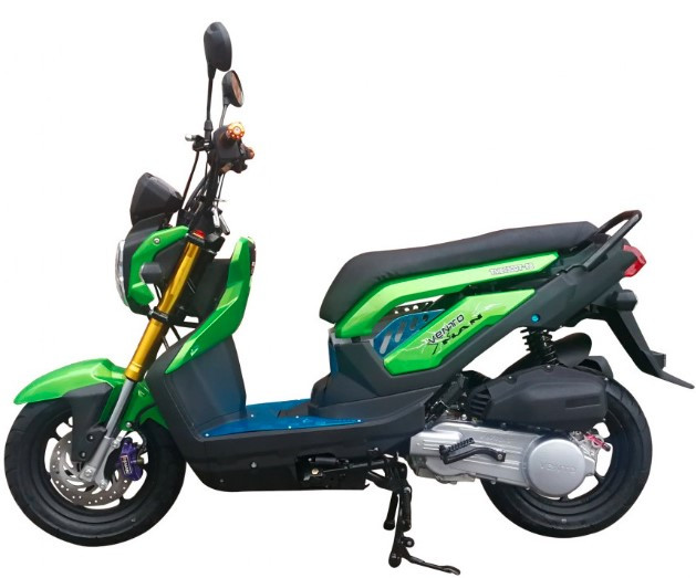 Скутер VENTO Naked зеленый
