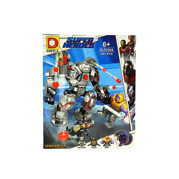 Конструктор Super Heroes "Воитель против Таноса", 346 деталей, аналог LEGO, арт.DLP2004