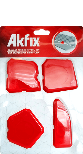 Набор эластичных пластиковых шпателей Akfix (4 шт) YBM4 - фото 1 - id-p178979608