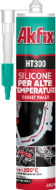 Герметик для изготовления прокладок RTV Akfix HT300 красный 310мл СА075