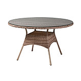 Комплект садовой мебели DECO 6 с круглым столом, шоколад, фото 5