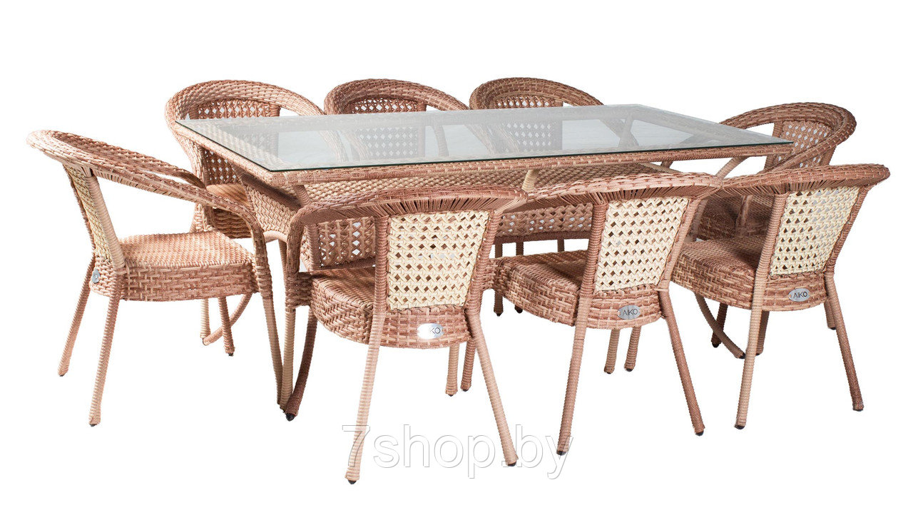 Комплект садовой мебели DECO 8 7035П Светлый