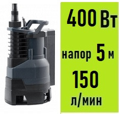 Дренажный насос UNIPUMP ARTVORT Q400B - фото 1 - id-p175825467