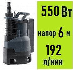 Дренажный насос UNIPUMP ARTVORT Q550B, фото 2