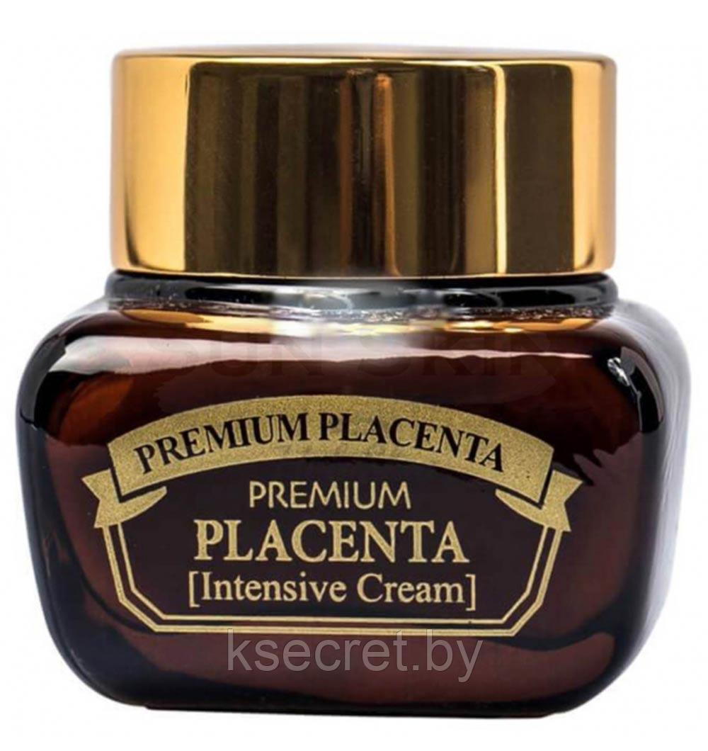 Крем для лица с плацентой 3W CLINIC Premium Placenta Intensive Cream 50 мл - фото 1 - id-p178996473