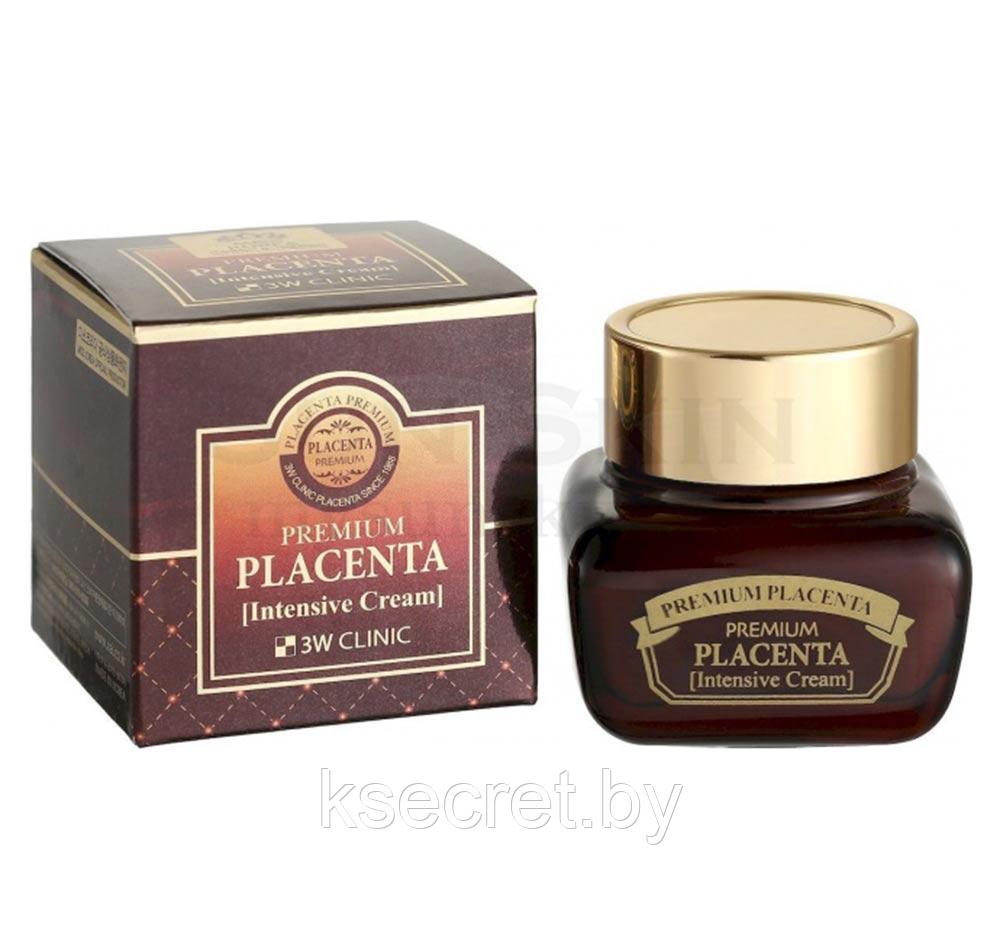 Крем для лица с плацентой 3W CLINIC Premium Placenta Intensive Cream 50 мл - фото 2 - id-p178996473