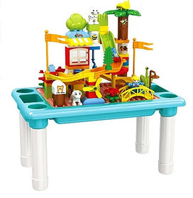 Детские столики для игр с конструктором, водой, песком