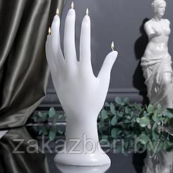Свеча интерьерная "Женская рука"