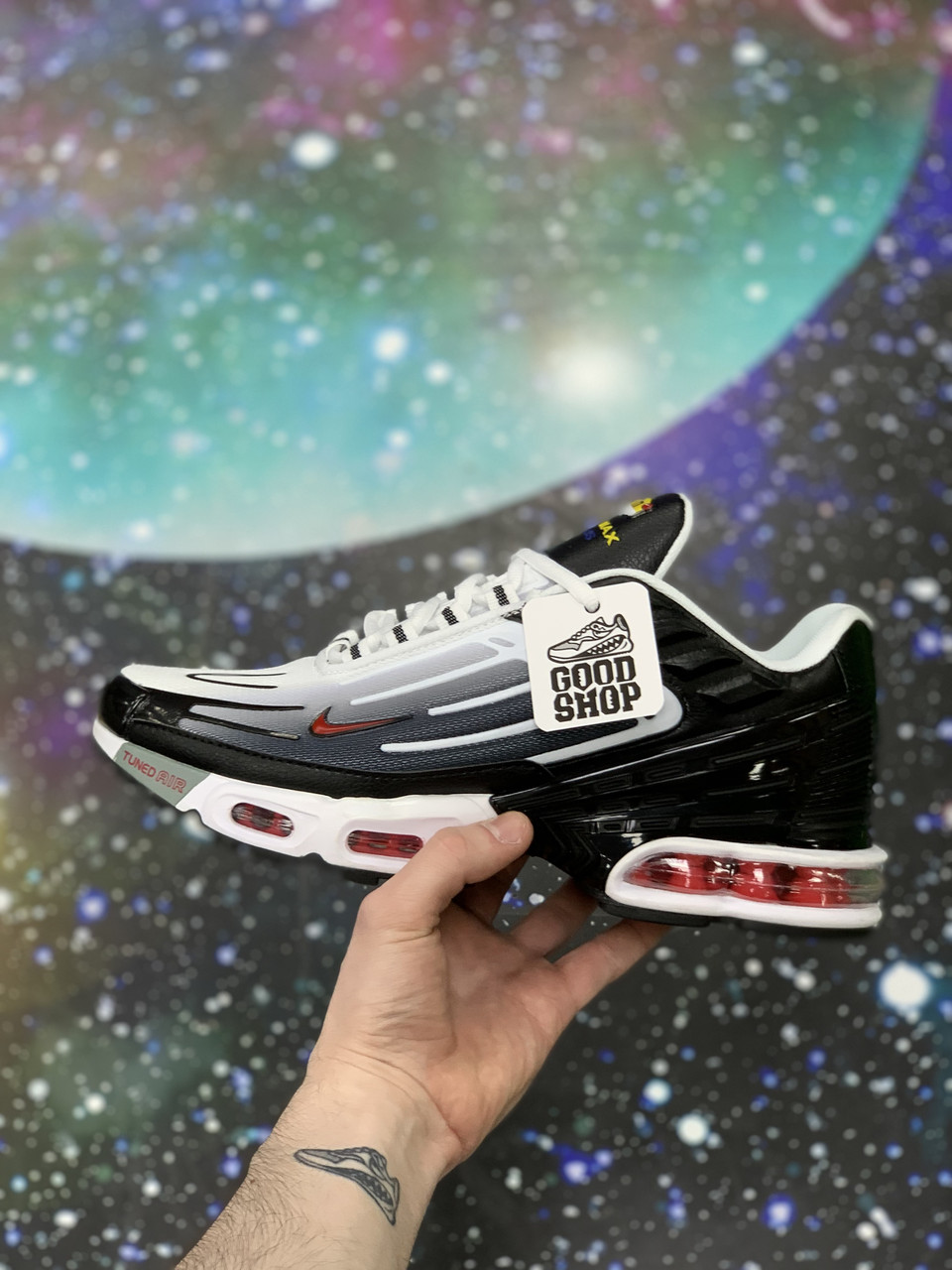 Кроссовки Nike Air Max Plus 3 White Grey Black