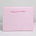 Пакет—коробка «Розовый», 23 × 18 × 11 см, фото 2