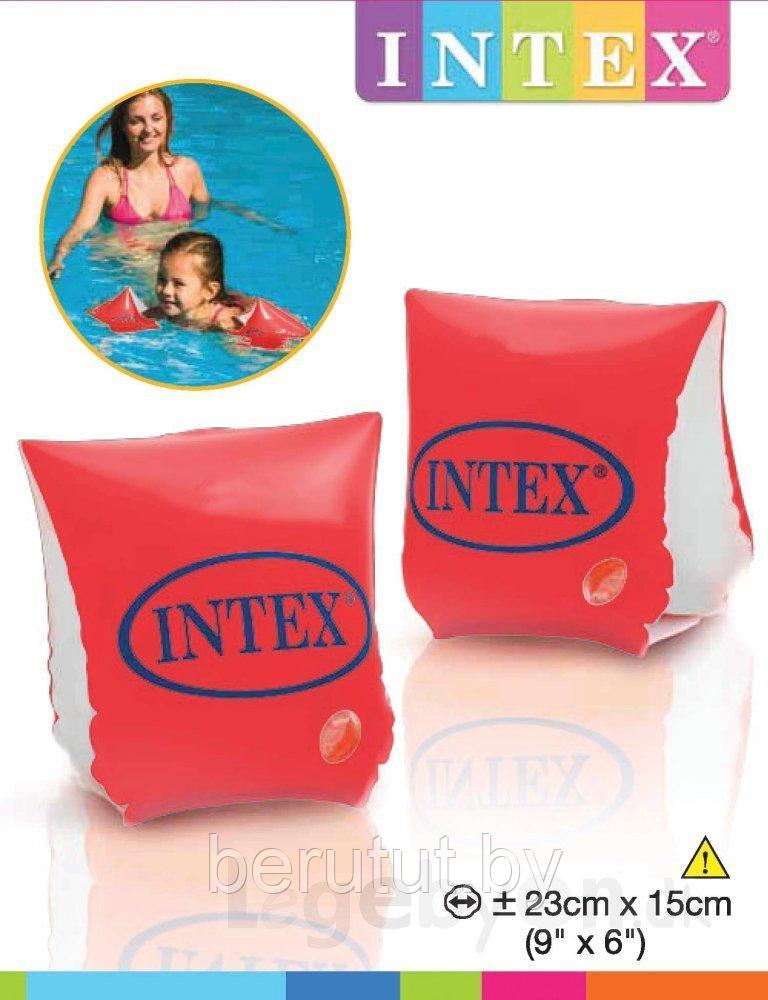 Нарукавники надувные Intex Deluxe 23x15 см ( 3-6 лет) - фото 1 - id-p179016658