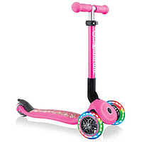 Самокат Globber Junior Foldable Lights Fuchsia 437-110