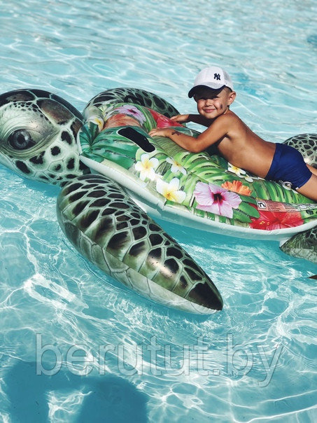 Надувная игрушка-наездник Intex Морская черепаха 191х170 см - фото 3 - id-p179018711