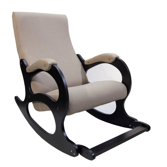 Кресло-качалка Бастион 4-2 с подножкой рогожка (UNITED 3)