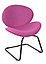Кресло ЛИНА GTS диск 550 хром для работы в офисе и дома, стул LUNA GTSCh10 ткань, фото 5