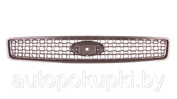 РЕШЕТКА РАДИАТОРА для Ford Fusion (JU_) с 2005, черная, PFD07232GB