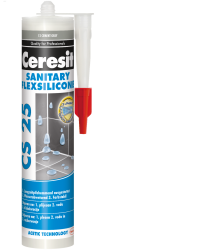 Ceresit/CS25/Герметик санитарный платина, (14) 280мл, фото 2