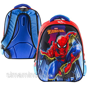 Рюкзак школьный, 39 см х 30 см х 14 см, Человек-паук