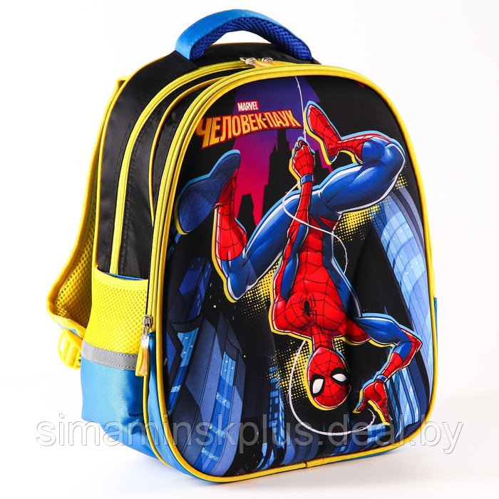 Рюкзак школьный, 39 см х 30 см х 14 см, Человек-паук - фото 4 - id-p179030611