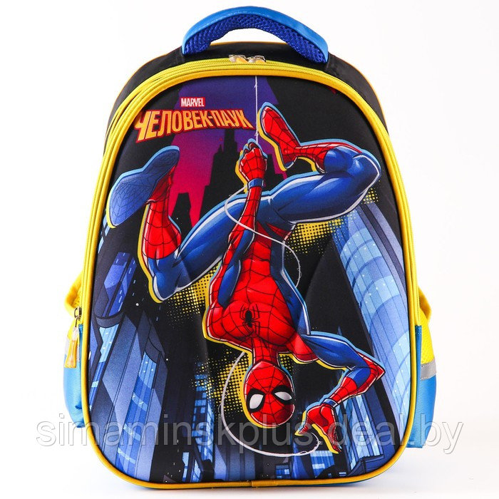 Рюкзак школьный, 39 см х 30 см х 14 см, Человек-паук - фото 5 - id-p179030611