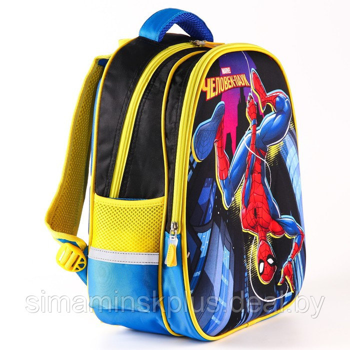 Рюкзак школьный, 39 см х 30 см х 14 см, Человек-паук - фото 8 - id-p179030611
