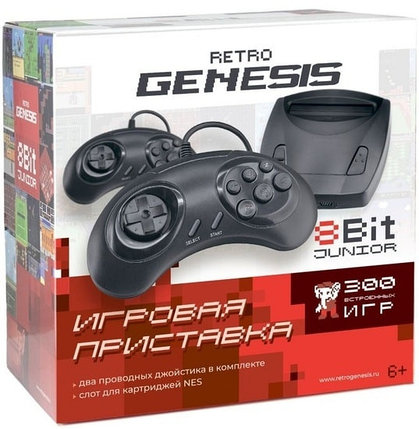 Игровая приставка Retro Genesis 8 Bit Junior (300 игр), фото 2