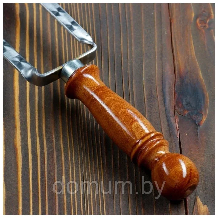 Вилка-шампур с деревянной ручкой 40 см ВШ - фото 2 - id-p179033671