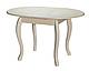 Стол М52 Валенсия овальный раздвижной МДФ Патина 29, фото 4