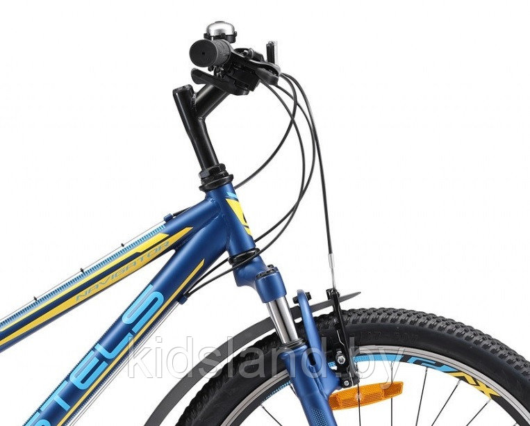Велосипед Stels Navigator 410 V 24'' (черный/желтый) - фото 4 - id-p179049142