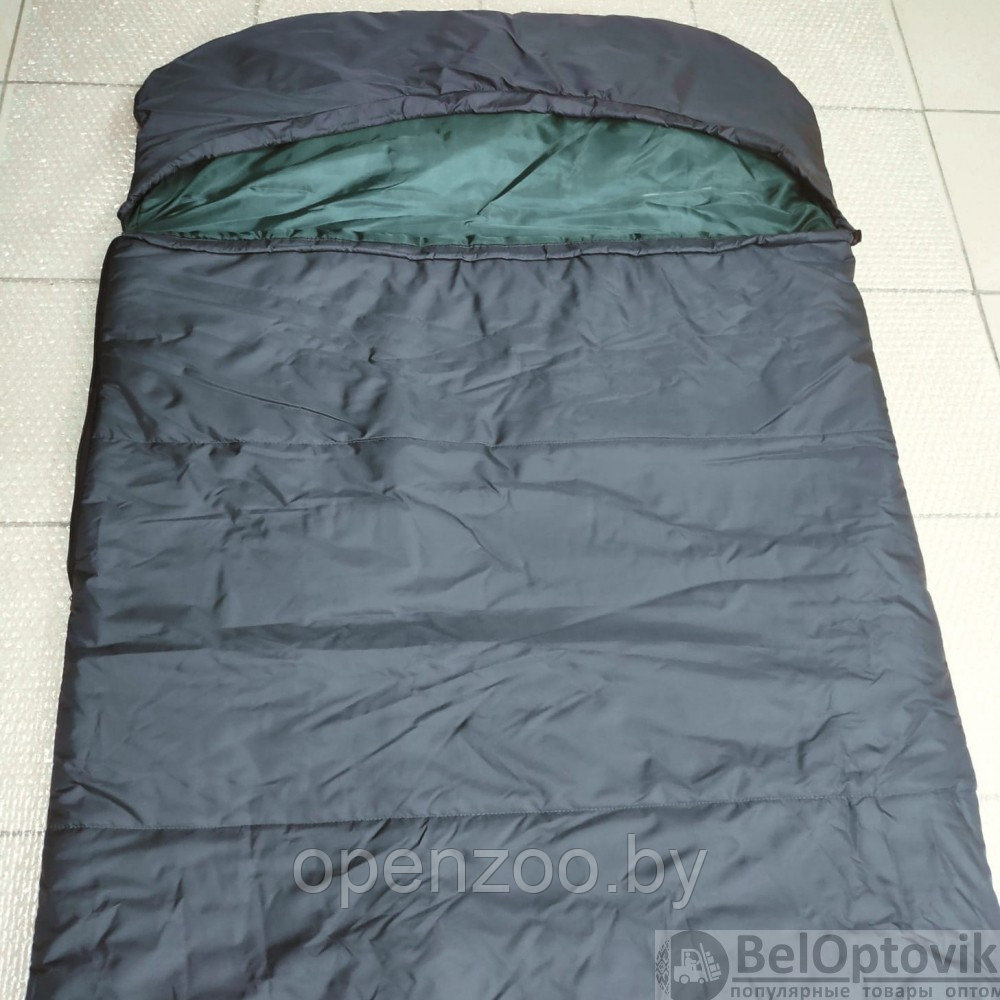 Спальный мешок с подголовником Big Boy одеяло Комфорт (25090, до -10С) РБ, цвет Микс - фото 9 - id-p179086398