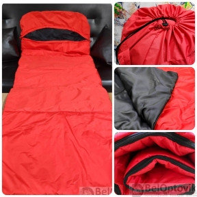 Спальный мешок с подголовником Big Boy одеяло Комфорт (25090, до -5С) РБ, цвет Микс