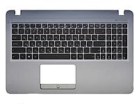 Верхняя часть корпуса (Palmrest) Asus VivoBook X540 с клавиатурой, серо-фиолетовый