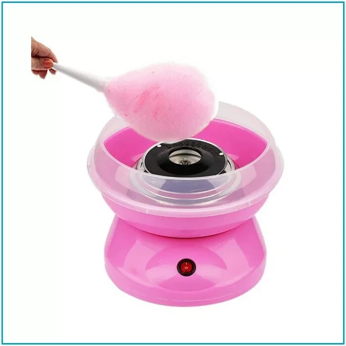 Аппарат для приготовления сладкой ваты Cotton Candy Maker / Коттон Кэнди Мэйкер / (розовый) - фото 2 - id-p155878366