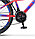 Велосипед Stels Navigator 410 Md 24" (синий/неоновый-красный), фото 4