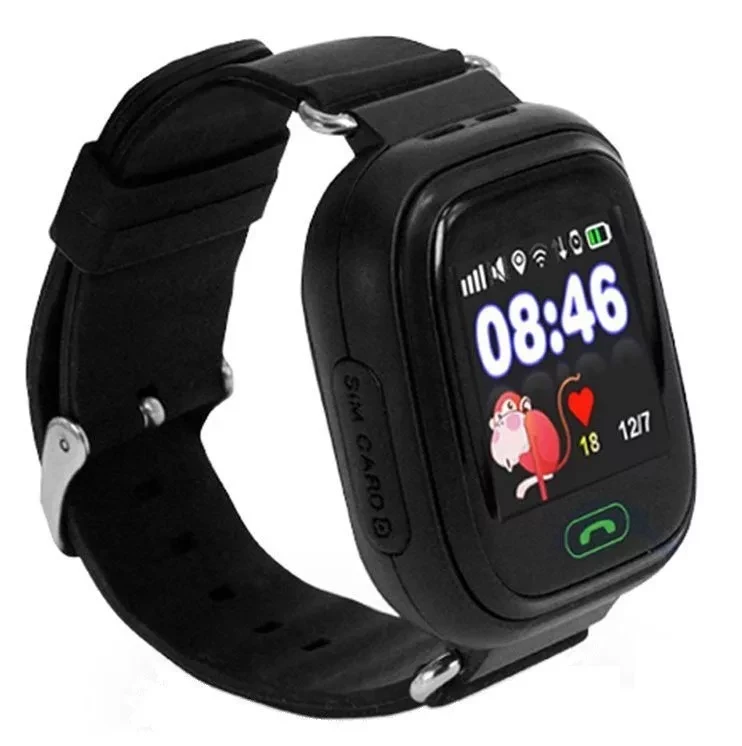 Детские часы с GPS трекером Smart Baby Watch G72 Wifi (черный) - фото 1 - id-p125944960